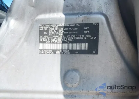 2018 Toyota Rav4 Le from USA, damaged, VIN 2T3ZFREV4JW422588